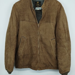 Chaqueta Dayton&#39;s de gamuza con forro de sherpa, años 60, talla XS, años 70, años 60, talla XL, estilo hippie, ranchero, estilo western, estilo centro comercial, gótico, cibernético.