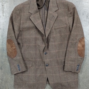 XL 90s Pendleton Plaid Blazer Wool 1980s Jacket Suit Office Cute Coat XLarge Oversized Twede Casual Business
