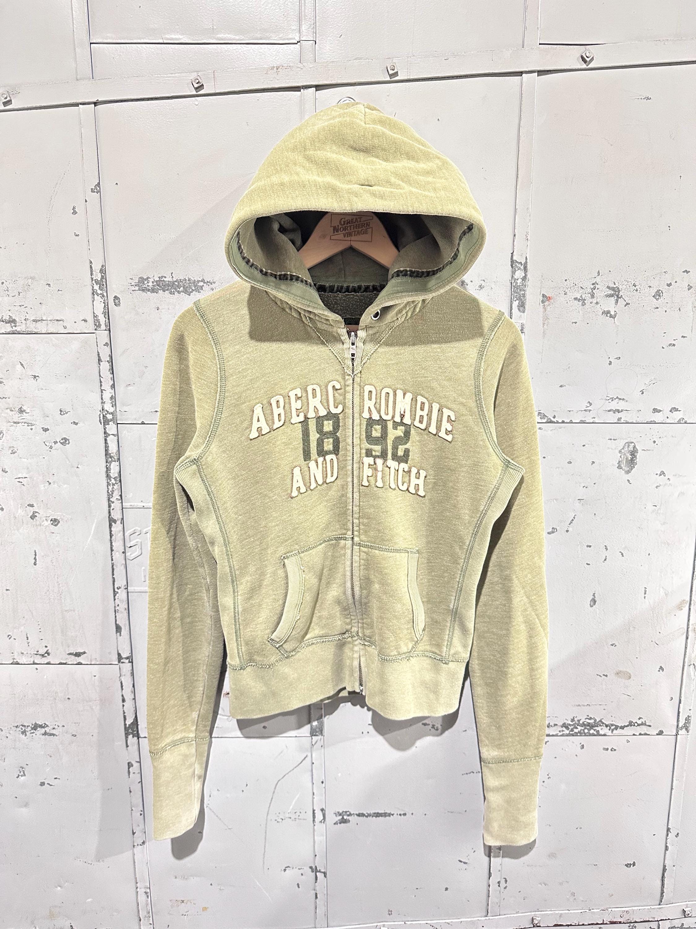 Vintage Abercrombie Zip up Sweatshirt - Etsy