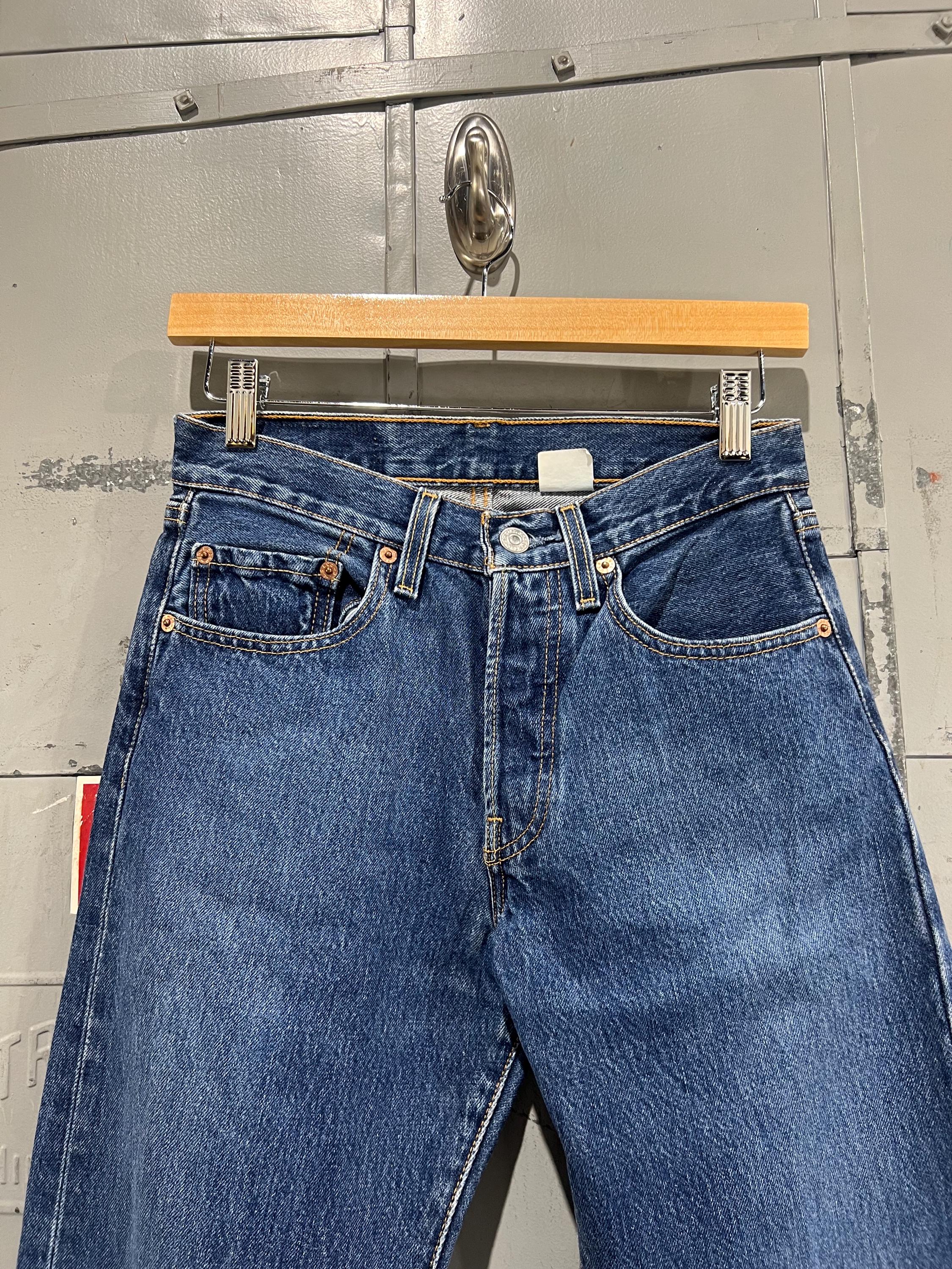 00s Levi’s 533 yarn-dyed black denim Y2K 00s Levi's 533 yarn-dyed black denim Y2K一 番 安い
