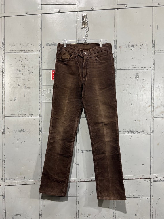 Size 30 X 30 70s 80s Levis 519 Corduroy Brown Denim Jeans Fit Flare Fit Bootcut Etsy UK