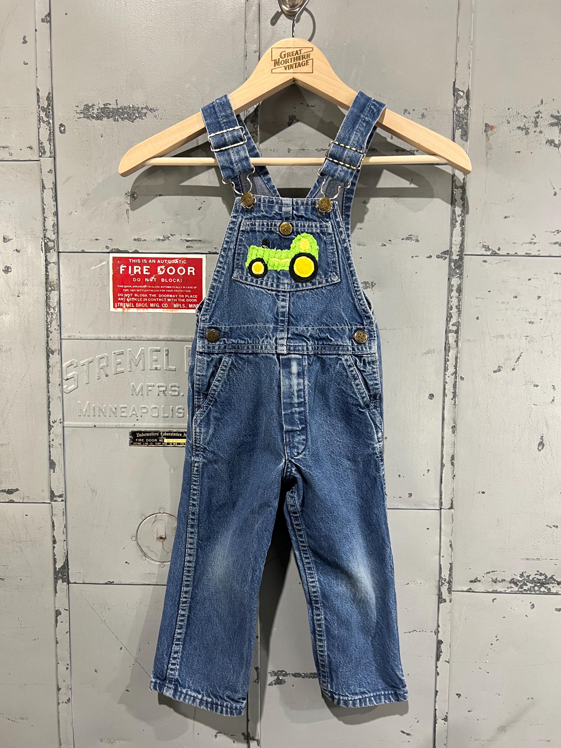 NOUNLESS VINTAGE LIKE DENIM OVERALL グリーン NOUNLESS - 【残り一点】Vintage Like Denim Overall | ACRMTSM ONLINE