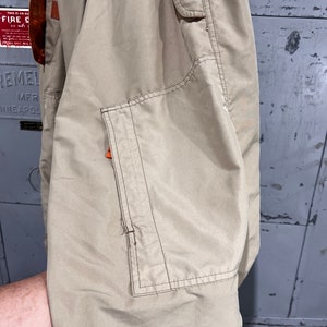 Large Y2K Poly Gap Cargo Track Pants Outdoors Hiking Gorp Granola