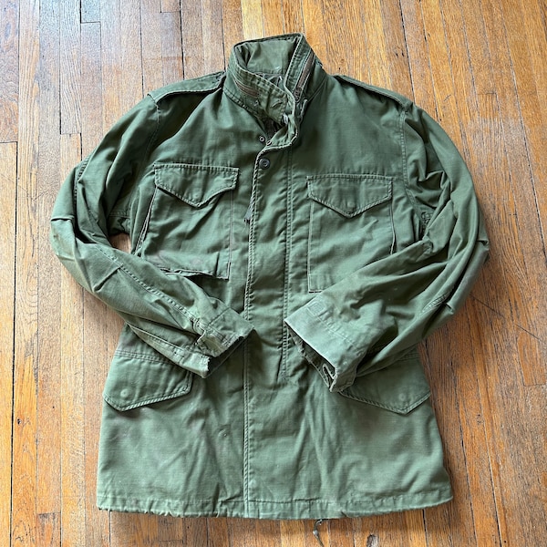 60s m65 field jacket Og 107 men’s small regular olive green fatigue Vietnam war