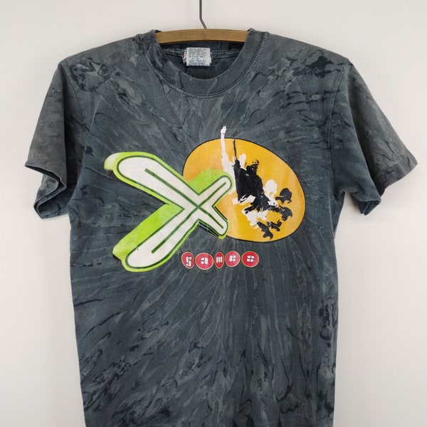 M 90’s XGames Extreme Sports Baby Tee Women’s medium T-Shirt Cotton Medium 1990s 1980s Racing Tee Skateboard Skater Cute Punk Grunge Goth