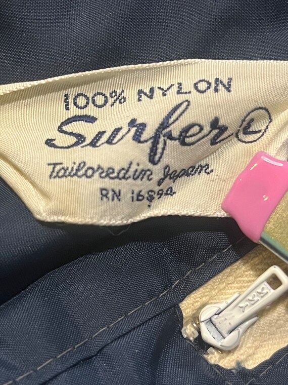 70’s L Surfer 100% Nylon Windbreaker Full Zip Jac… - image 6