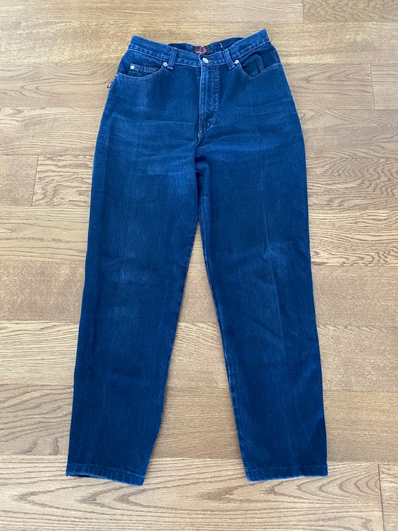 Vintage Sassoon jeans high waisted size 9 / 10 bl… - image 1