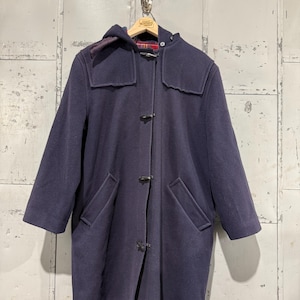 ジャケット・アウター 1950's Vintage  Navy Duffle Coat Vintage 1950s English Horn Toggle Duffle Coat - Raleigh Vintage