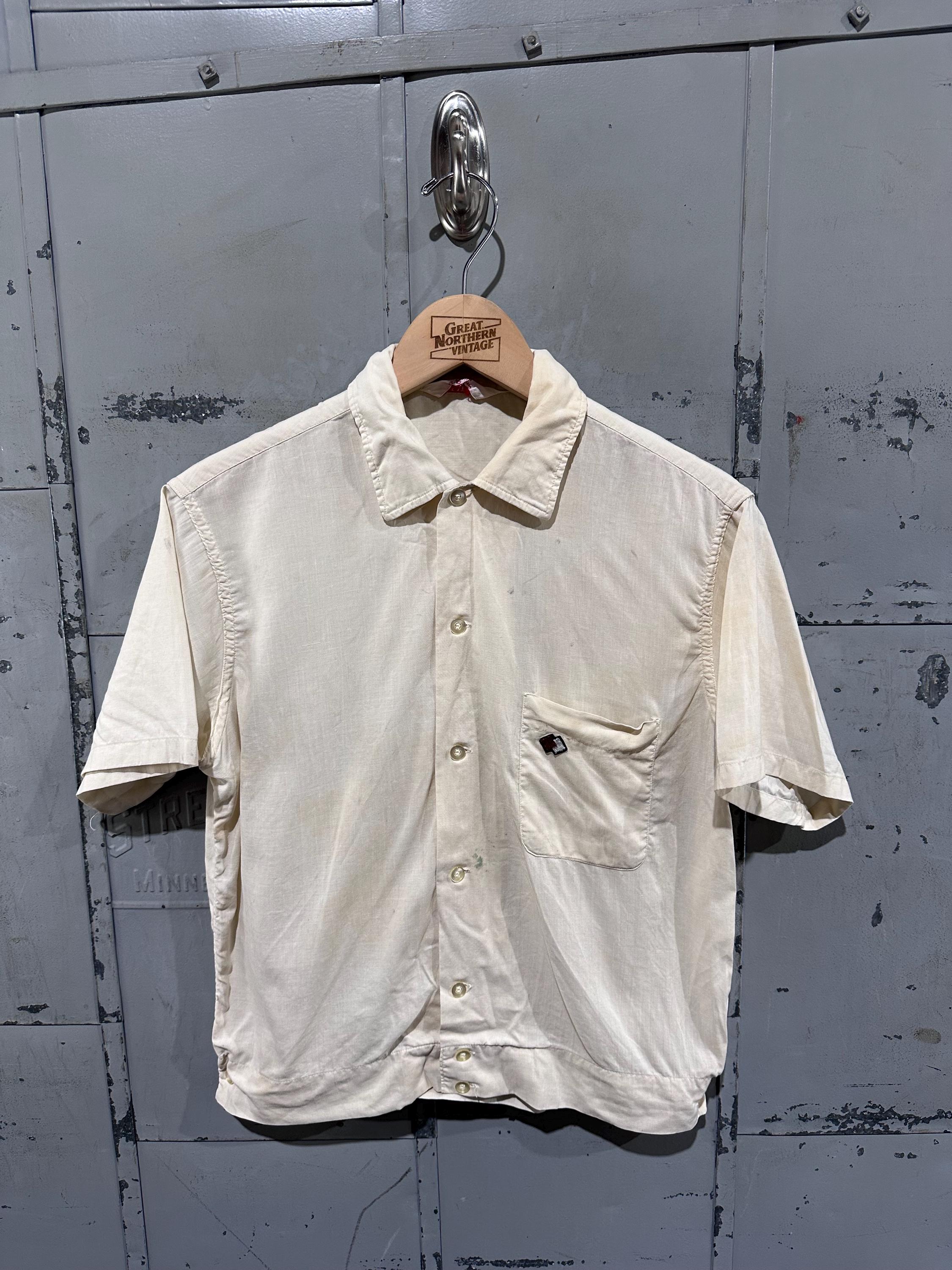 トップス 60's vintage rayon shirt 50-60s vintage rayon shirt