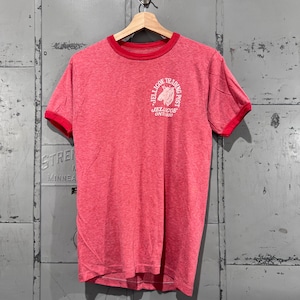 70s size small moose Jellicoe trading post Ontario Canada Graphic ringer T-Shirt