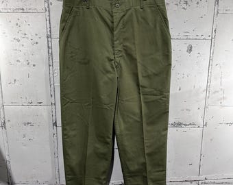 70s Vintage Military U.s.army Og-507 Cotton Poly Fatigue Baker