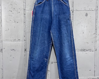 33” Waist, Vintage 1950s Powerhouse Carpenter Jeans