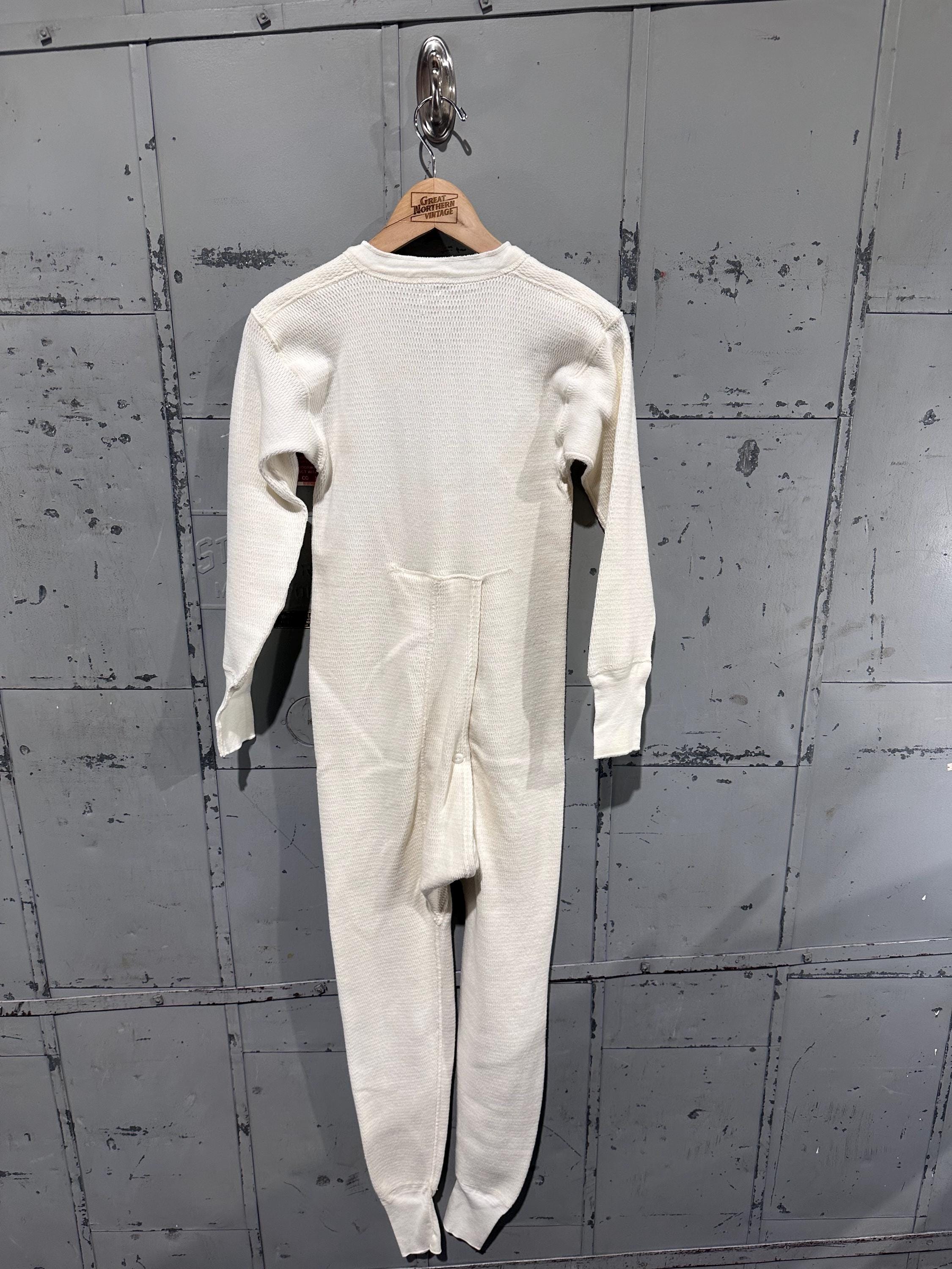 True Vintage 50s Sears Brand 100% Cotton Thermal Outwear Underwear