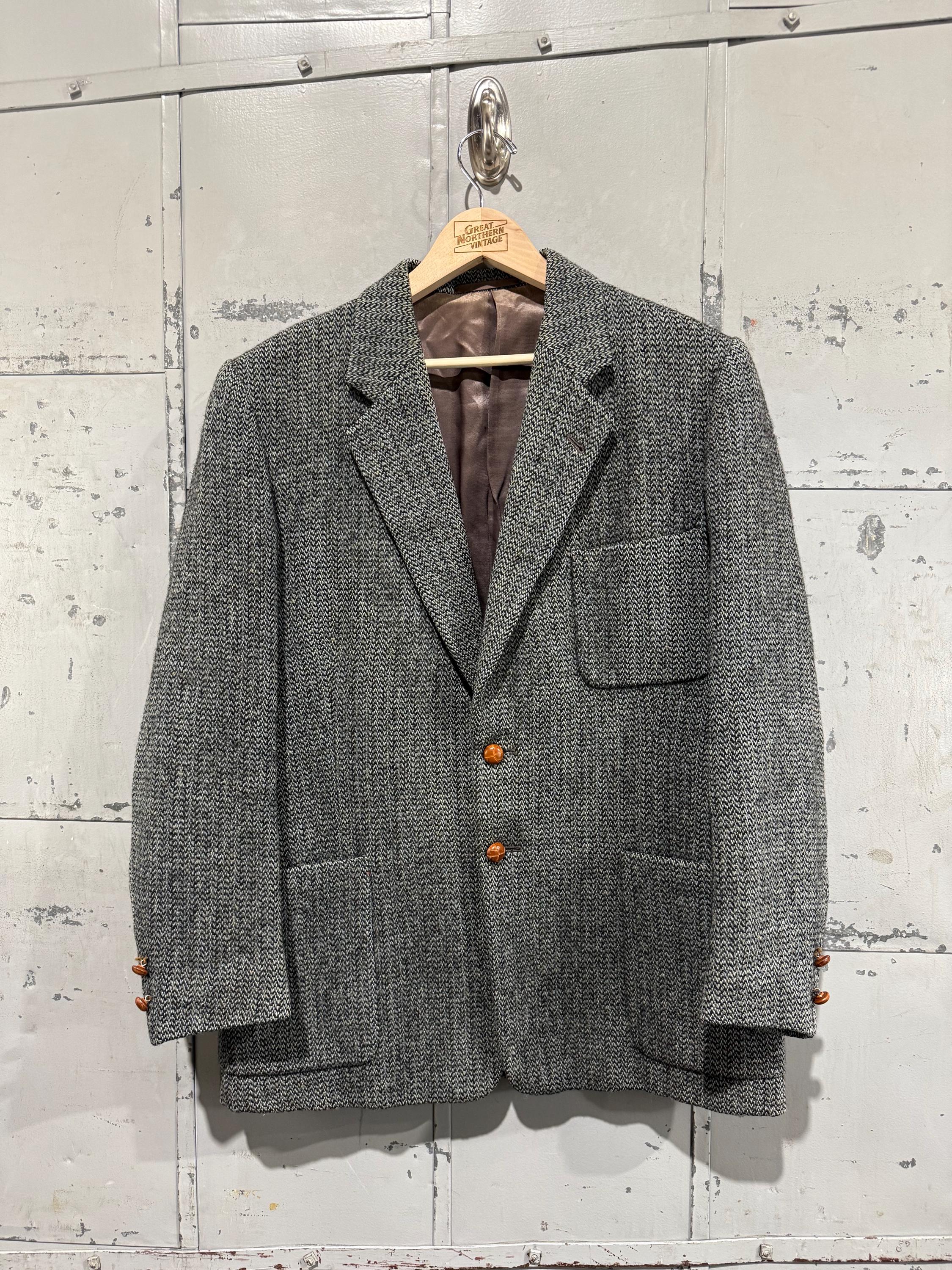 Tweed Jacket 80s - Etsy