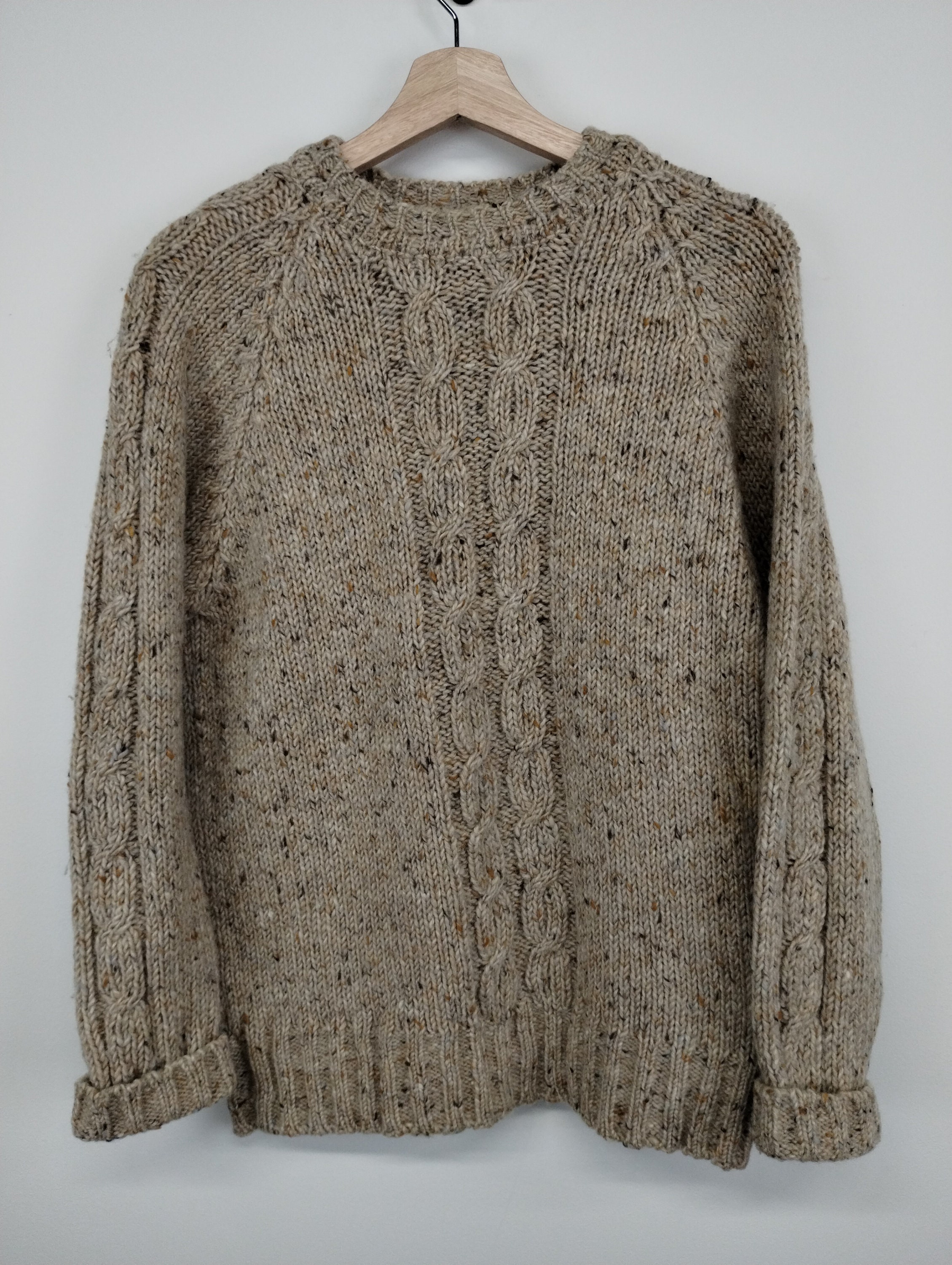 Ll bean top irish sweater