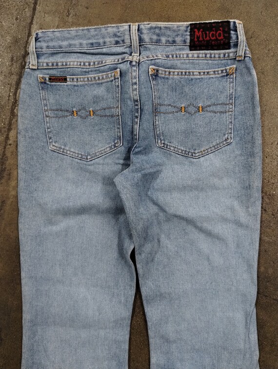 29x30.5 Y2K Mudd Lightwash Bootcut Flared Jeans L… - image 6