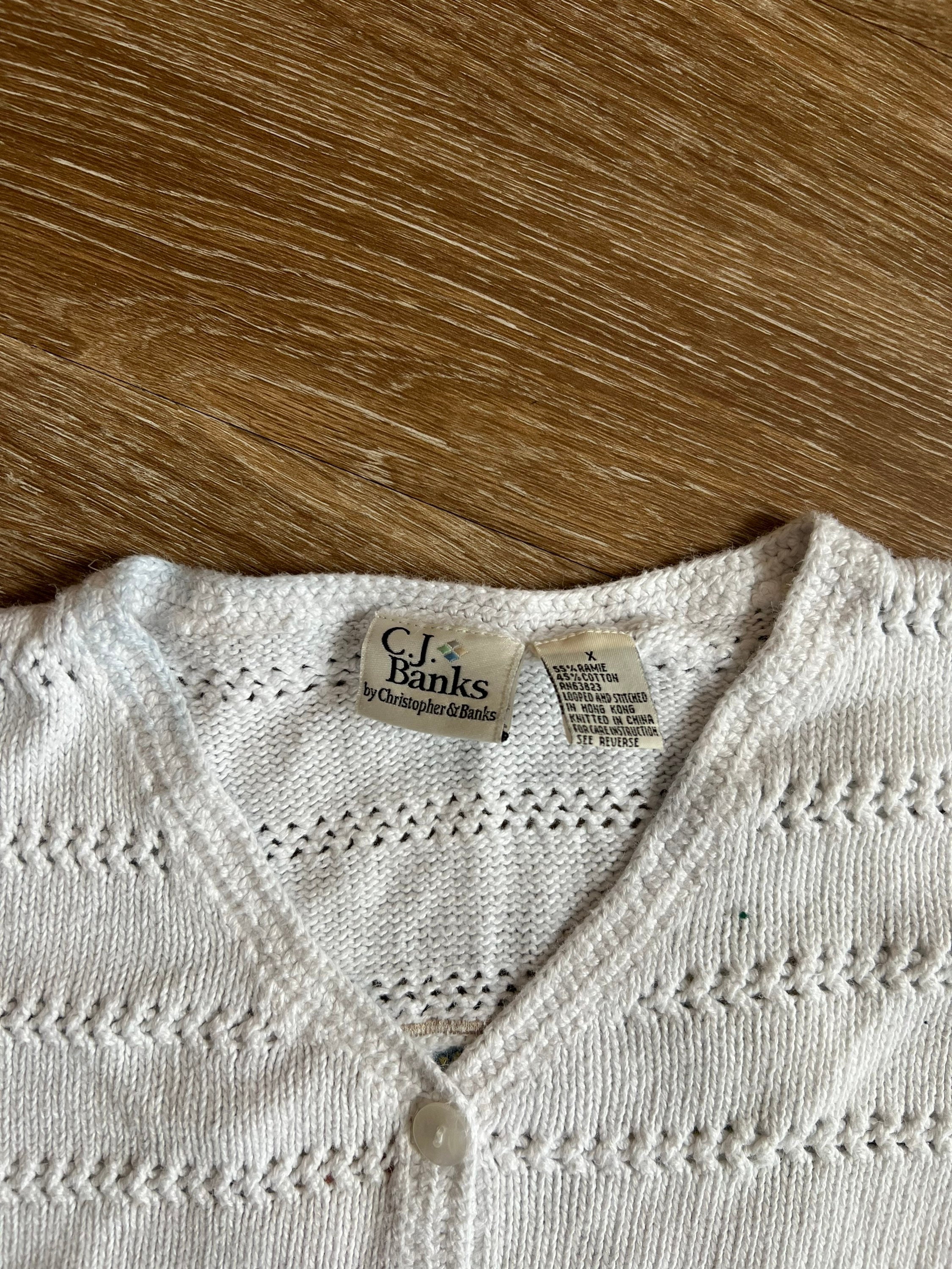 Cj top banks cardigan