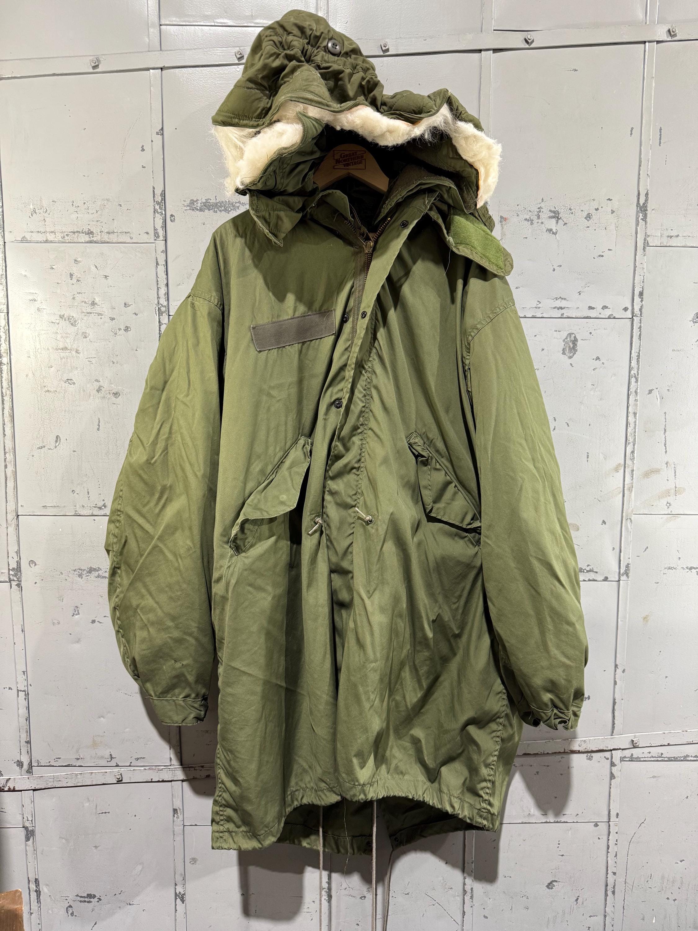 たむけん 古 S R M65 fishtail parka coat 74 Genuine US M65 Fishtail Parka Padded Army Jacket Military