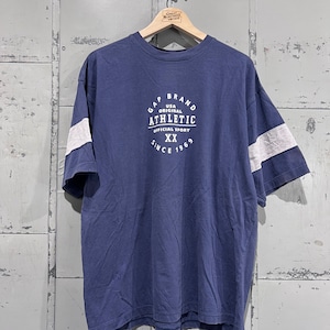 Camiseta de Gap con paneles gráficos a rayas, años 90, talla XL
