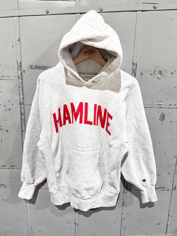Vintage 90s Champion Reverse Weave Heavyweight Hamline University 