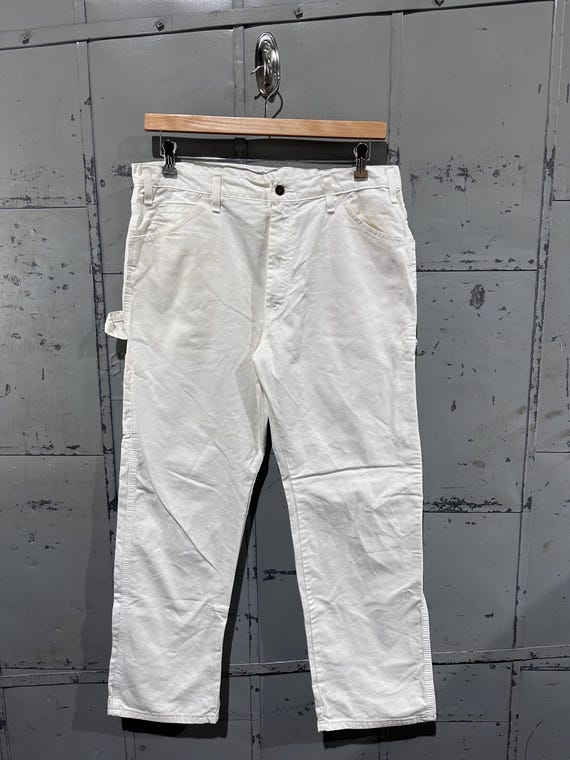 Dickies 90's Vintage Painter Pants White Vintage Dickies White