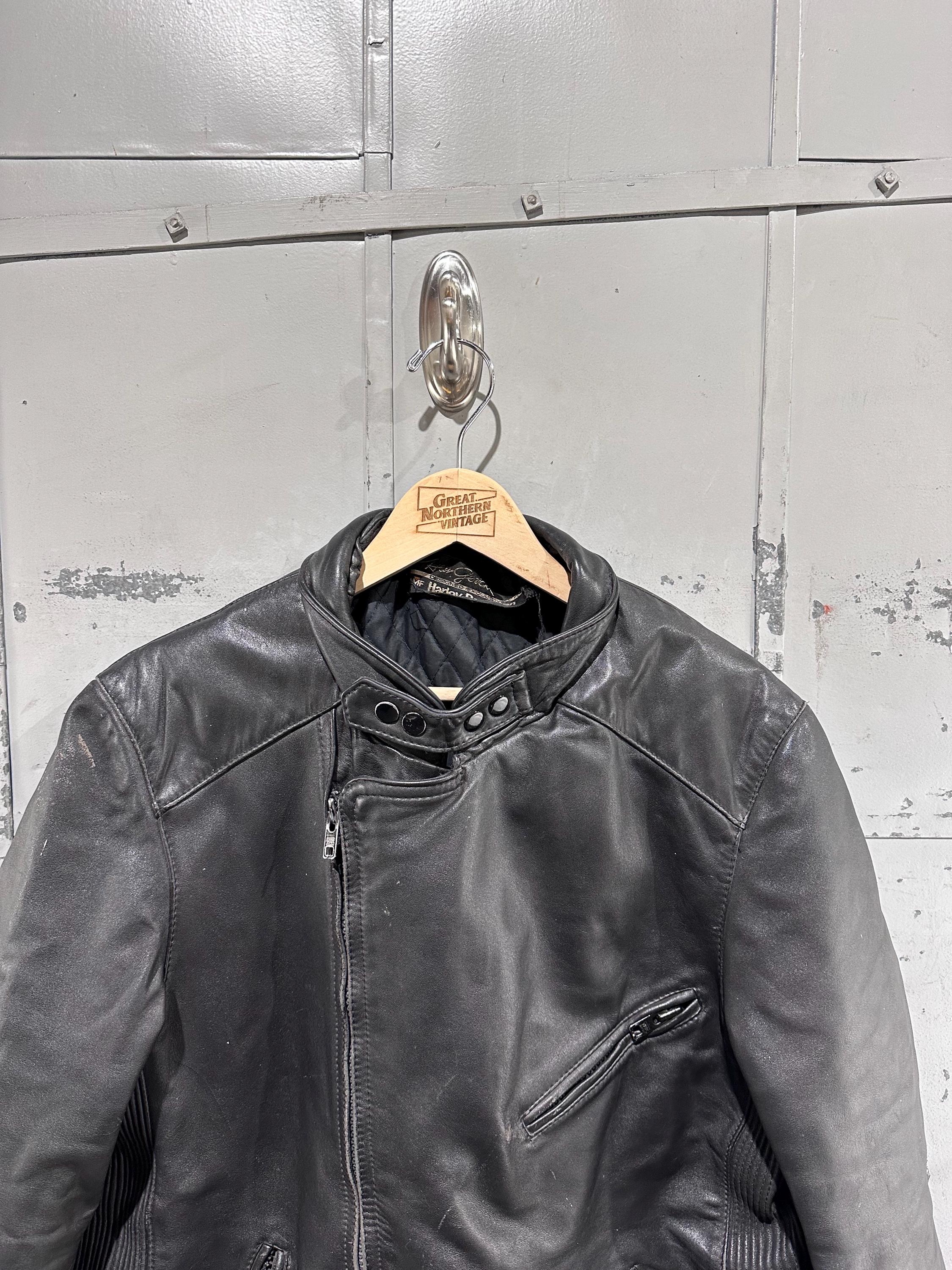 Vintage 80s AMF Harley Davidson Designed Genuine Leather Classic