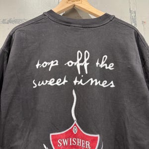 Vintage Swisher Sweets Cigar Shirt Pocket Tshirt XL