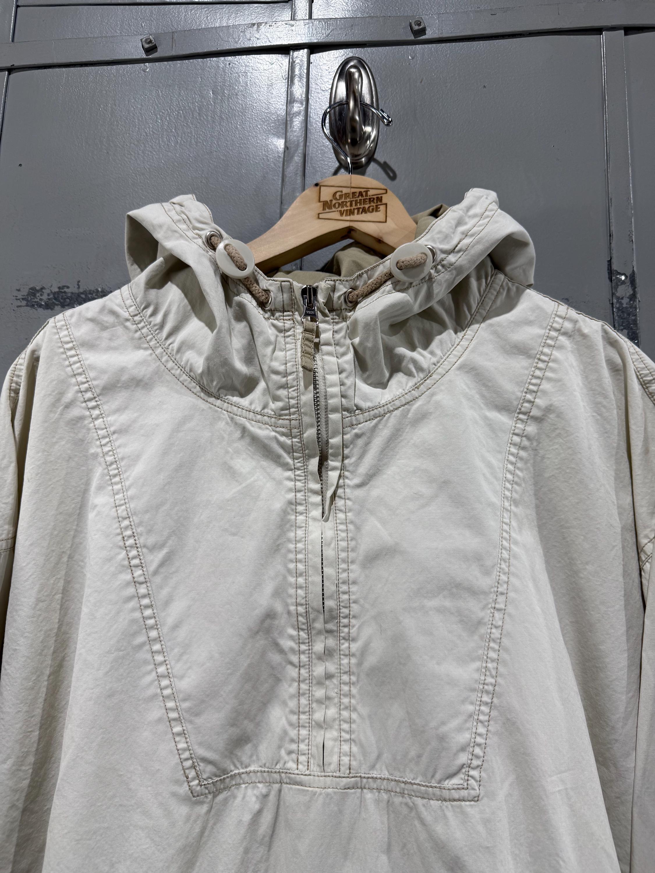 Vintage White Cotton Gap Anorak Utility Outerwear - Etsy Vintage White Cotton Gap Anorak Utility Outerwear - Etsy