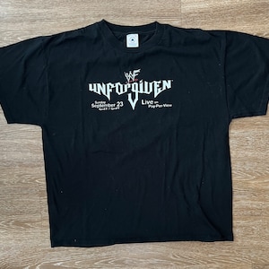 Koszulka WWE Unforgiven z lat 2000. Pro Weight XL