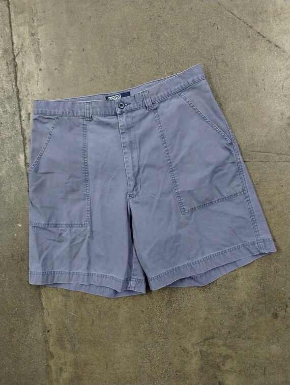 Polo army fatigue shorts top