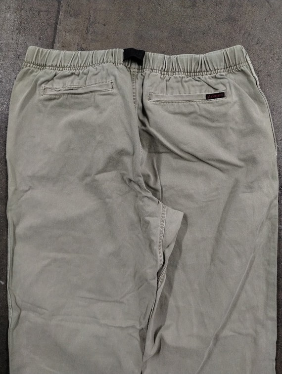 XL 90s Gramicci Cotton Tan Climbing Pants Militar… - image 8
