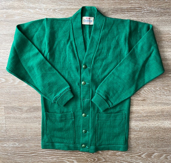 Green shawl cardigan discount