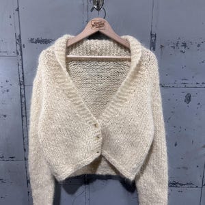 (K03310) エフィ Eaphi SHAGGY KNIT CARDIGAN Eaphi SHAGGY KNIT CARDIGAN / beige
