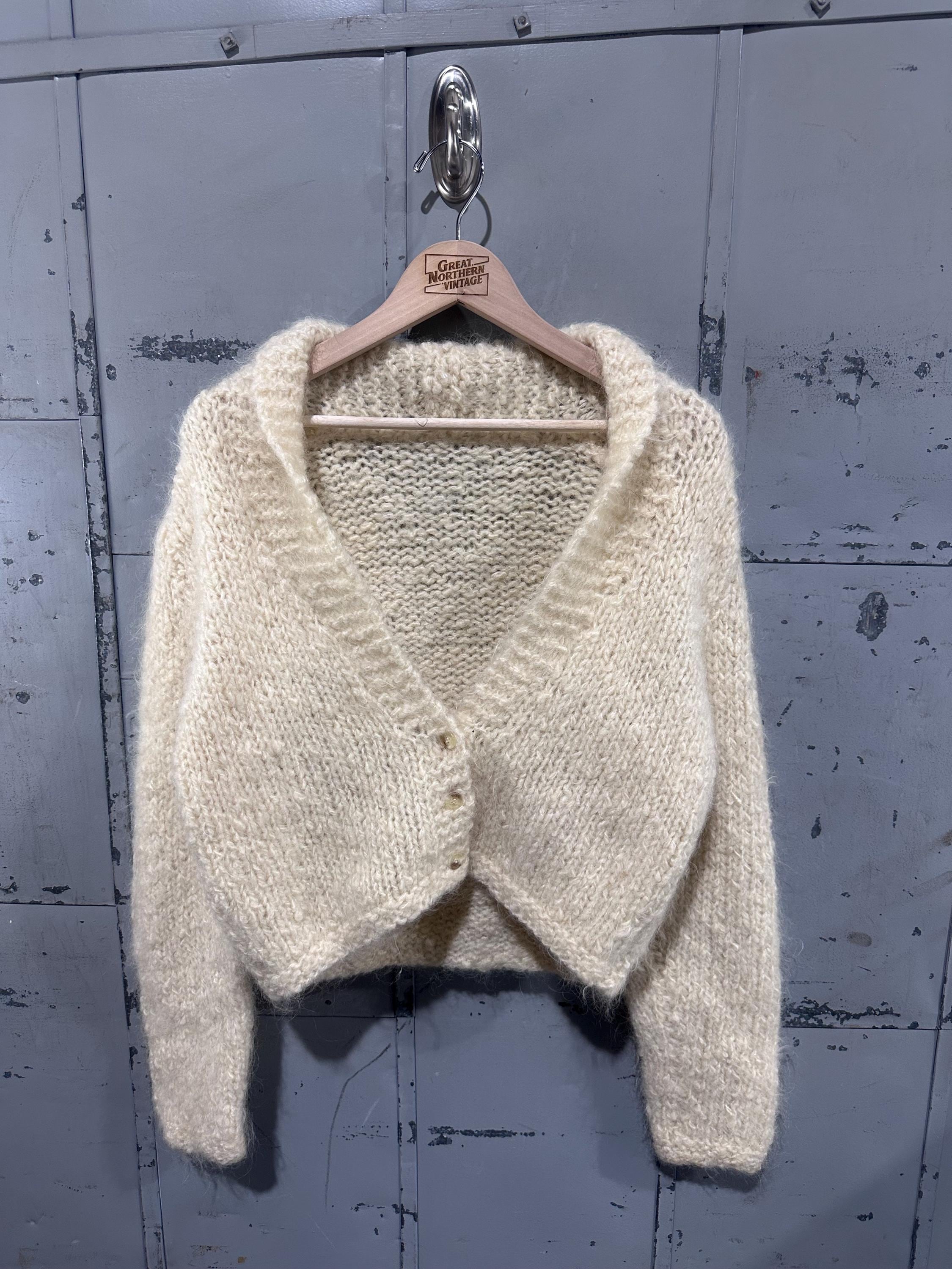 Shaggy Cardigan - Etsy