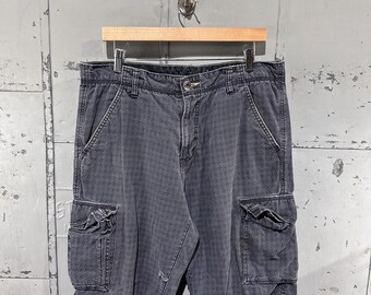 90s Gap Worker Jeans Distressed Baggy Light Wash Denim Jeans Paint