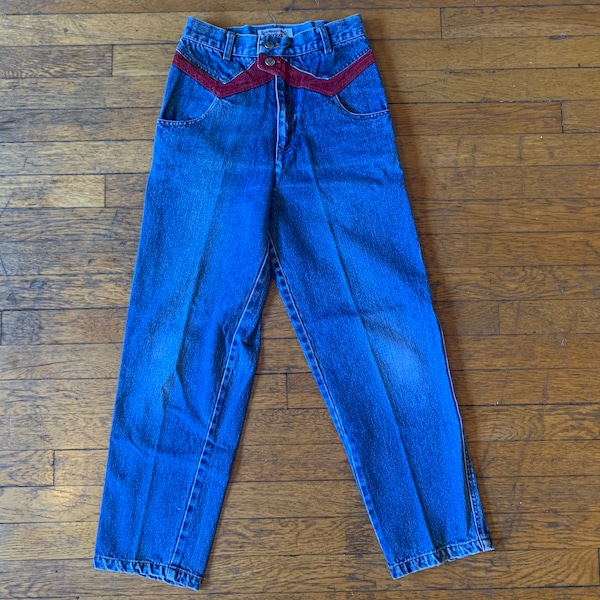 80s High Waist Jeans - Etsy