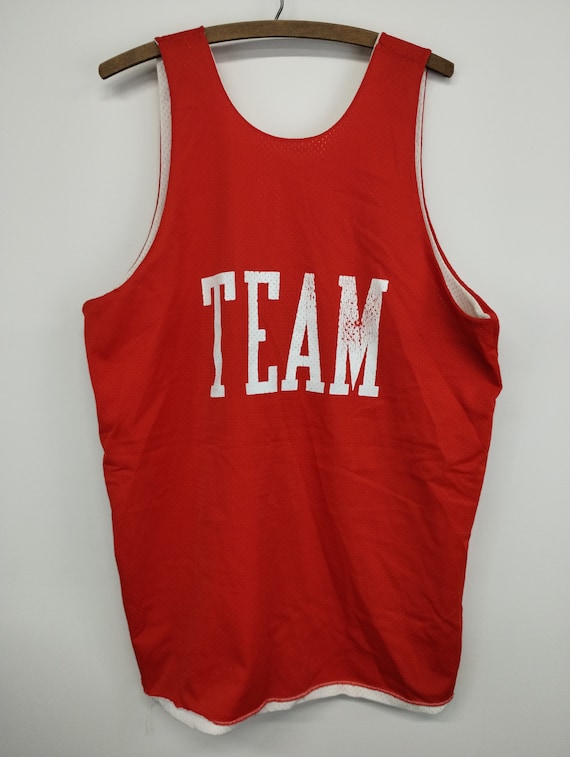 XL 70s Champion Blue Bar Team Attitude Tank Top J… - image 1