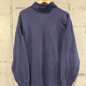 トップス 90s Ralph Lauren Native Turtle Neck M Rare Vintage Polo Ralph Lauren 1992 Sit Down Bear Turtleneck