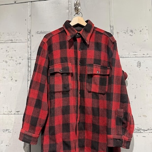 1940s Flannel Shirt - Etsy