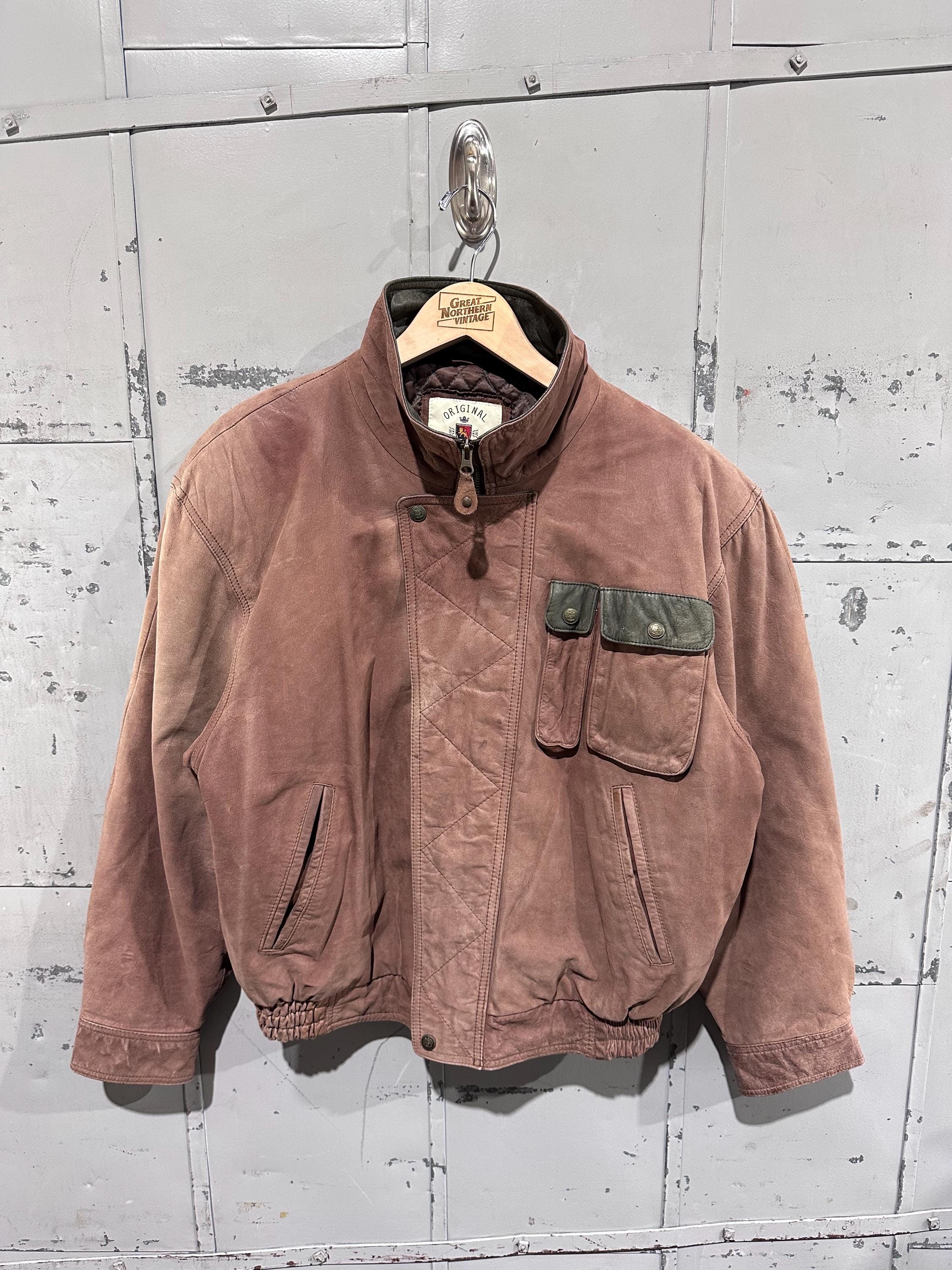 Vintage 90s New River Quilted Lined Earth Tone Brown Autumn Cozy