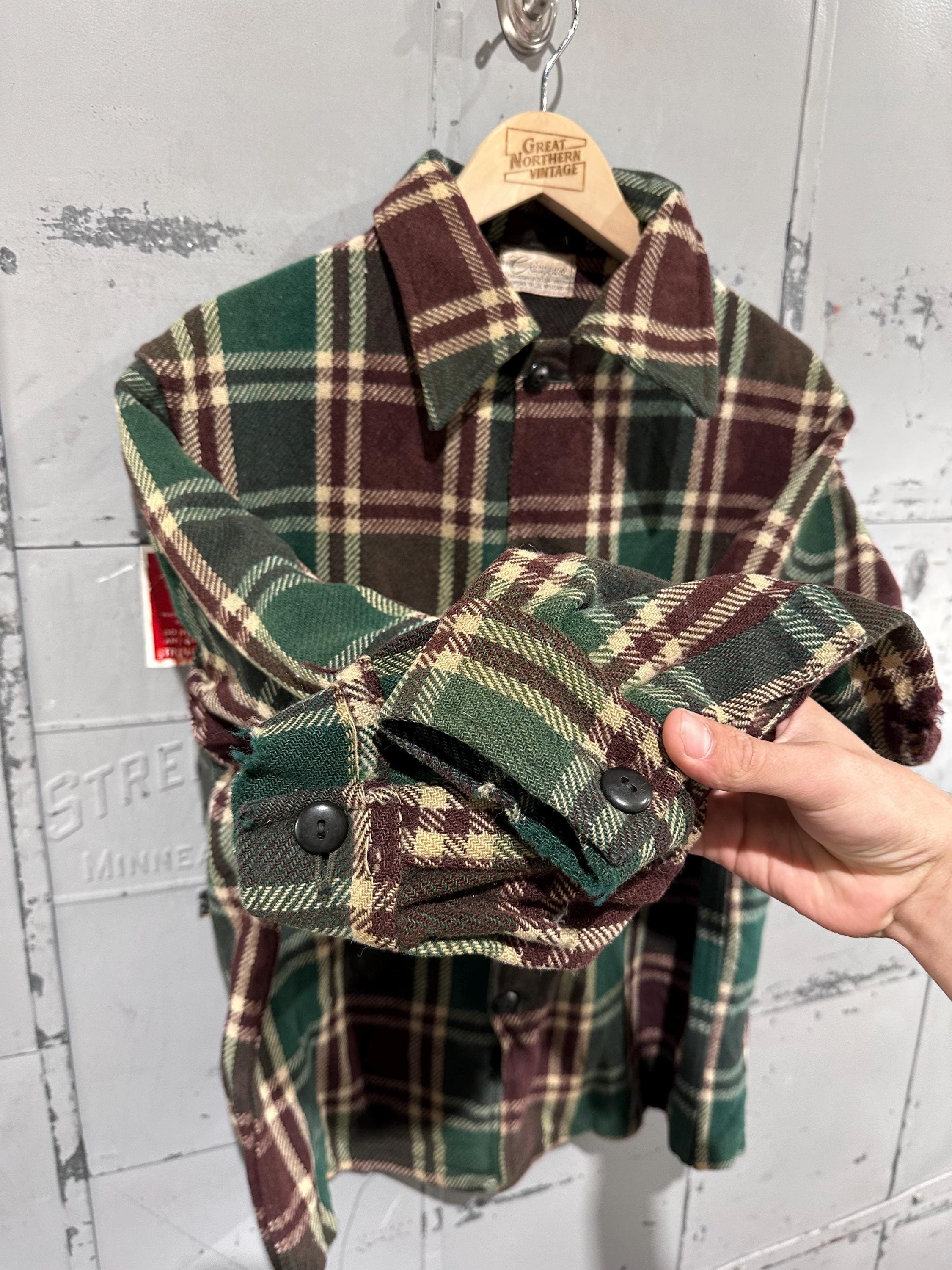True Vintage 50s Chippewa Wool Hunting Jacket Earth Tone Autumn