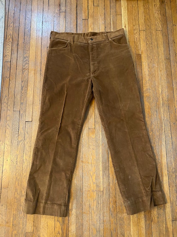 70’s Sedgefield Moleskin Brown Pants