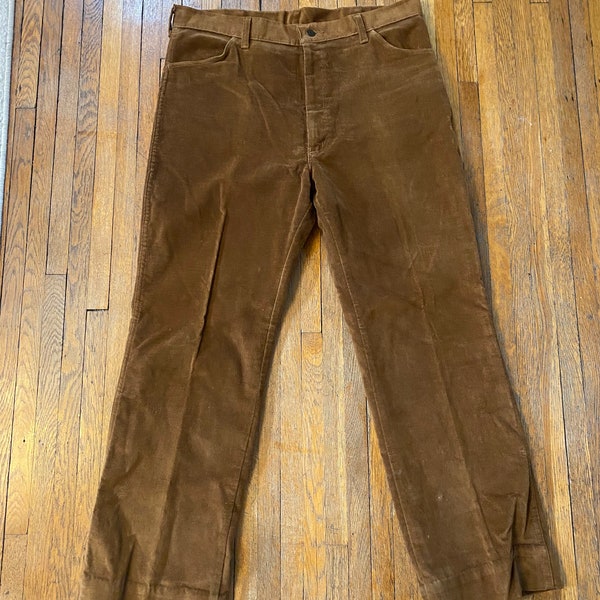 70’s Sedgefield Moleskin Brown Pants