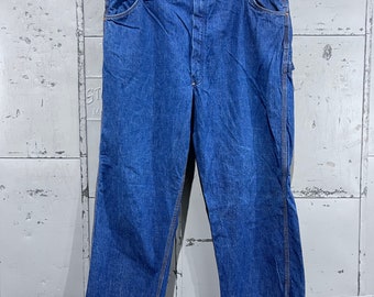 1970's Big Mac Carpenter Jeans, JC Penny, Vintage Jean, Workwear