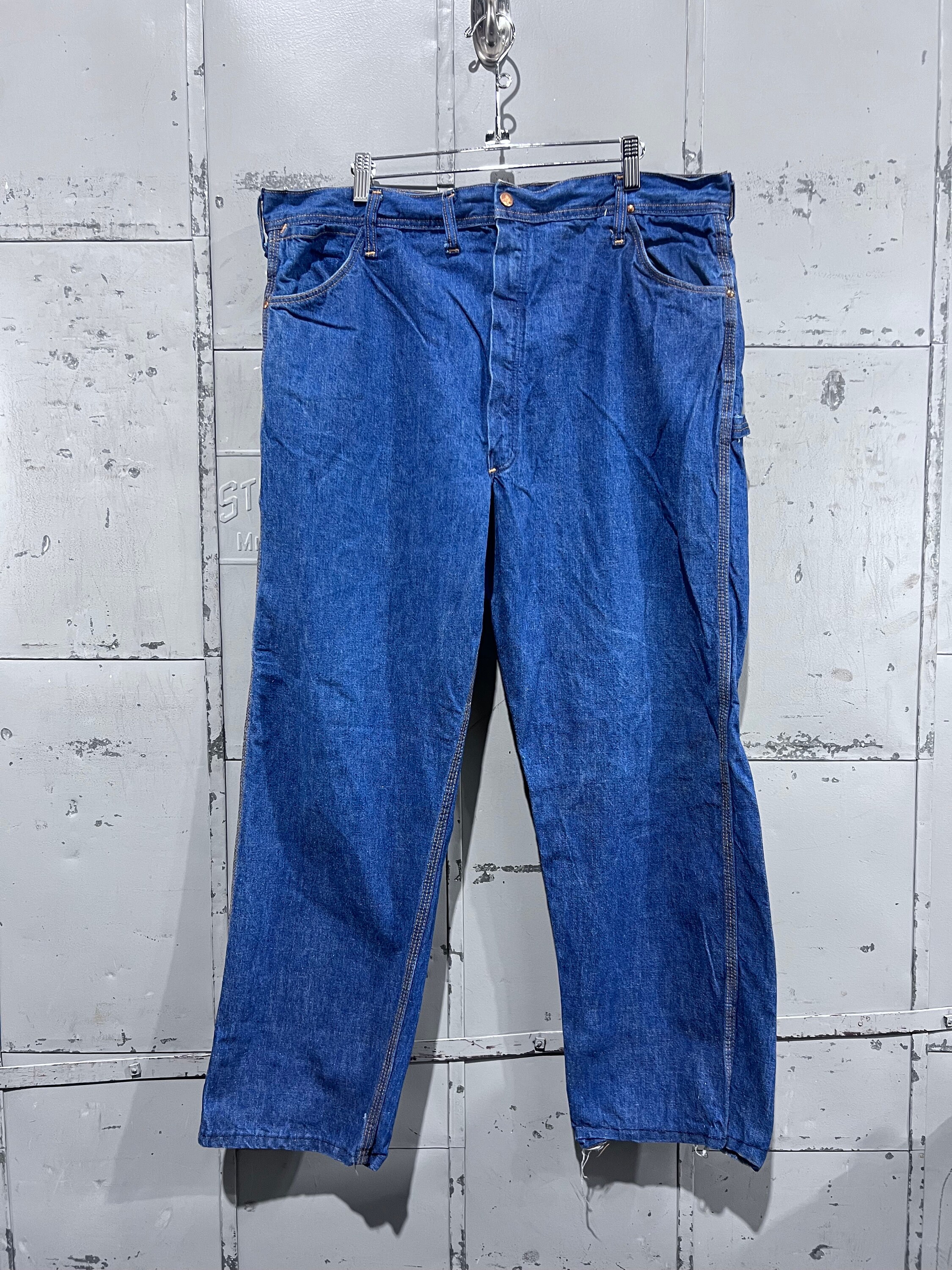 パンツ 40s denim painter pants dark color 40s Vintage Denim Painter Pants | VOSTOK