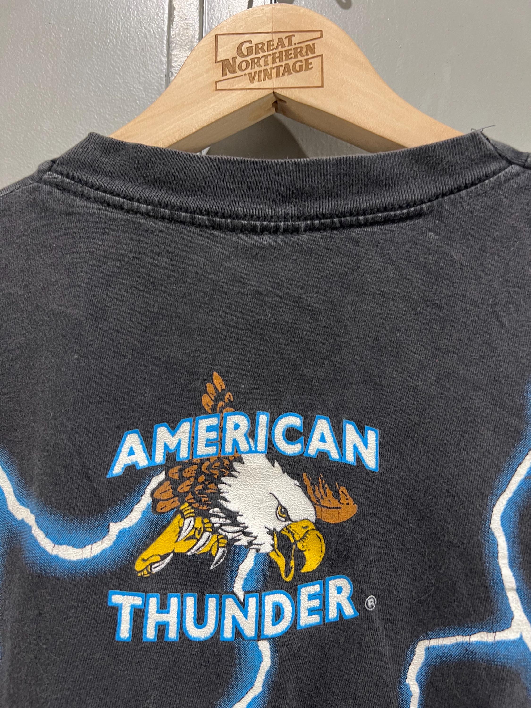 VINTAGE ヴィンテージ 90s USA THUNDER ヴィンテージ 豪華 イーグル 
