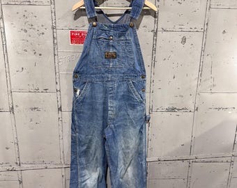 Vintage 60's - 70's -washington 'dee Cee'- Men's Denim Overalls