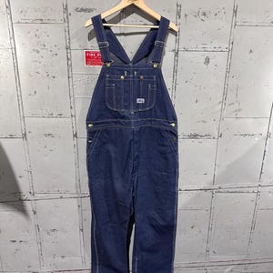 Indigo Mens Overalls - Etsy