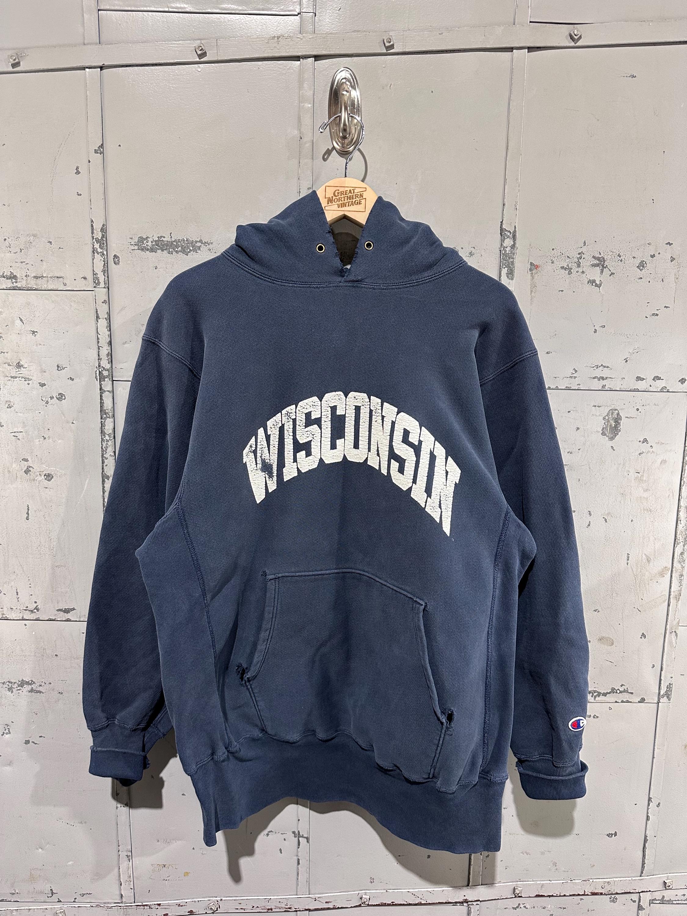 Vintage 90s Distressed Champion Reverse Weave Heavyweight
