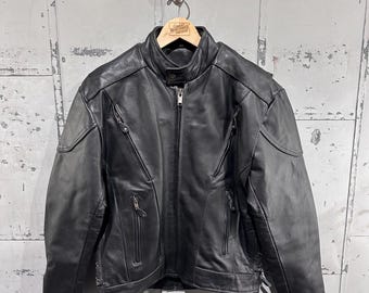 branded garments 60s TALON レザージャケット ブラック Vintage Branded Garments Inc Leather Jacket S Motorcycle Biker